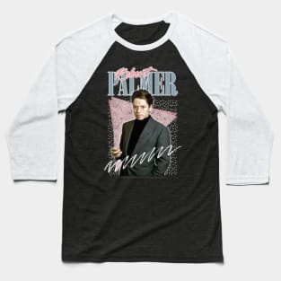 Robert Palmer / Retro 80s Aesthetic Fan Design Baseball T-Shirt